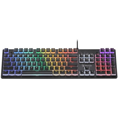 Klawiatura mechaniczna A4TECH BLOODY S510R Pudding (Blue Switch)