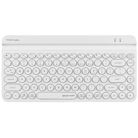 Klawiatura A4TECH  FSTYLER FBK30 White 2.4GHz+BT (Silent)