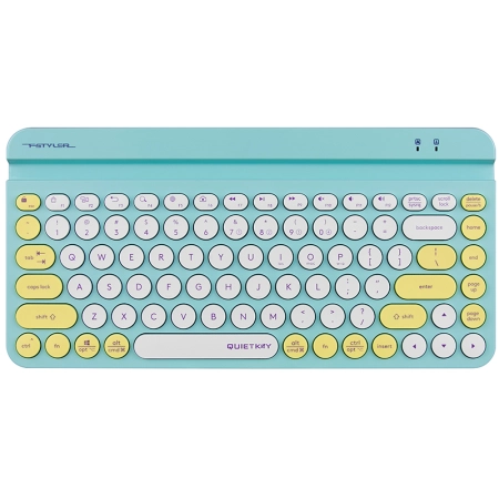 Klawiatura A4TECH  FSTYLER FBK30 Avocado 2.4GHz+BT (Silent)