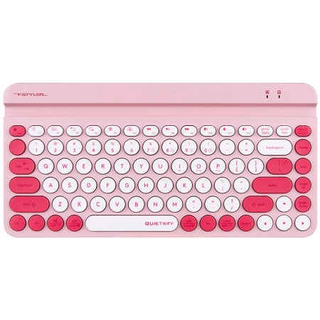 Klawiatura A4TECH  FSTYLER FBK30 Raspberry 2.4GHz+BT (Silent)