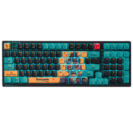 Klawiatura mechaniczna A4TECH BLOODY AT98 RENEGADE USB  (Alpha  Switches)