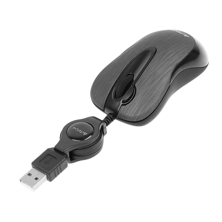 Mysz A4TECH V-TRACK N-60F-1 Brushed Black USB