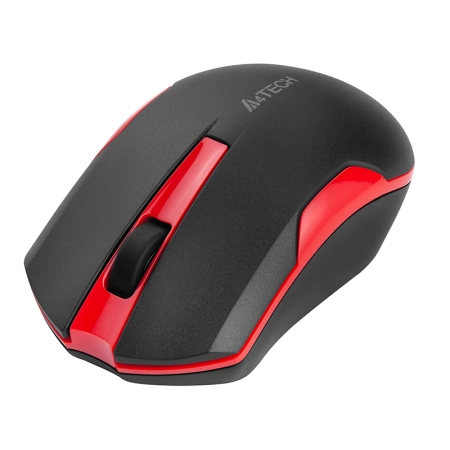 Mysz A4TECH V-TRACK G3-200N-1 Black+Red WRLS