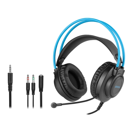 Słuchawki A4TECH FStyler FH200i Blue (jack 3.5mm)