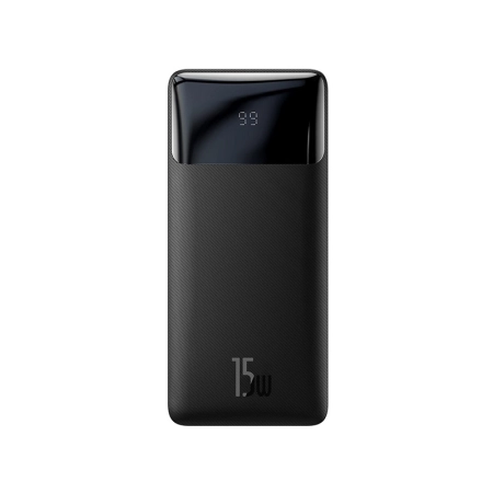 BASEUS Power Bank Bipow 20000mAh, 2xUSB, USB-C, 15W (PPDML-J01) Czarny