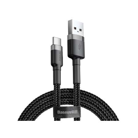 BASEUS Kabel USB Type C 1m (CATKLF-BG1) Gray+Black