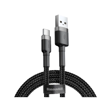 BASEUS Kabel USB Type C 2m (CATKLF-CG1) Gray+Black