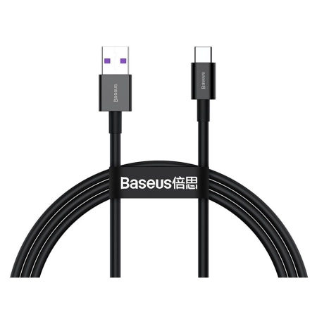 BASEUS Kabel USB Type C 1m Superior Series 66W (CATYS-01) Black