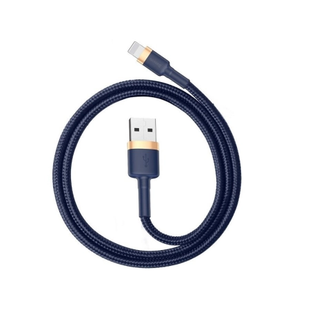 BASEUS Kabel USB Lightning iPhone 2,0m Cafule 1.5A (CALKLF-CV3) Blue-Gold