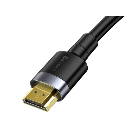 BASEUS Kabel 2.0 HDMI 5m Cafule, 4K, 3D (CADKLF-H01) Czarno-Szary