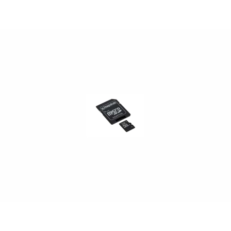 Karta pamięci KINGSTON microSDHC 8GB z adapterem, klasa 4 (SDC4/8GB)