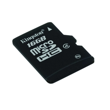 Karta pamięci KINGSTON Micro SDHC 16GB bez adaptera, class 4 (SDC4/16GBSP)