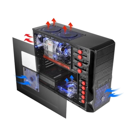 Obudowa Thermaltake Commander MS-III Black/Win/USB