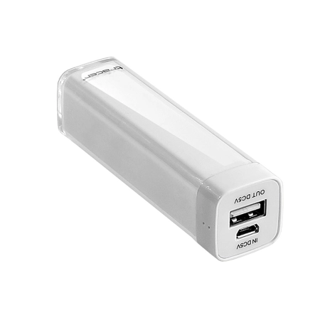 _Przenośny akumulator TRACER 2600 mAh white