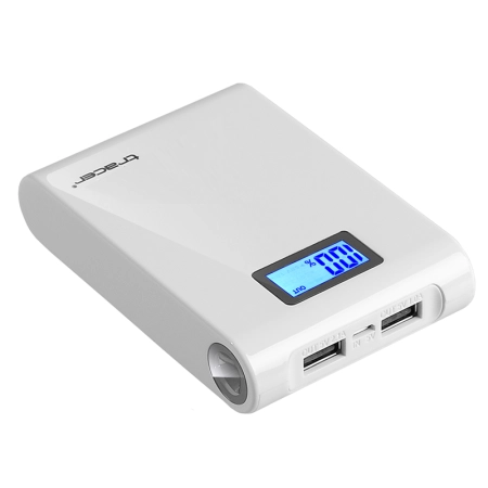 _Przenośny akumulator TRACER 10400 mAh white