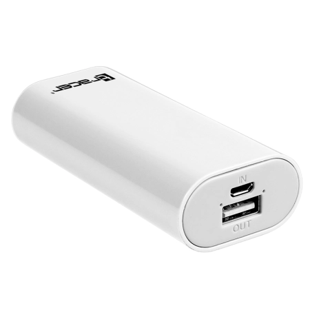 Przenośny akumulator TRACER 5200 v2 mAh white