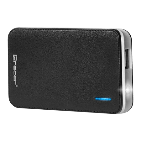 _Przenośny akumulator TRACER 4000 mAh polymer black/grey
