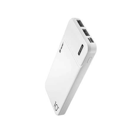Power bank TRACER 10000 mAh 2A slim WH biały