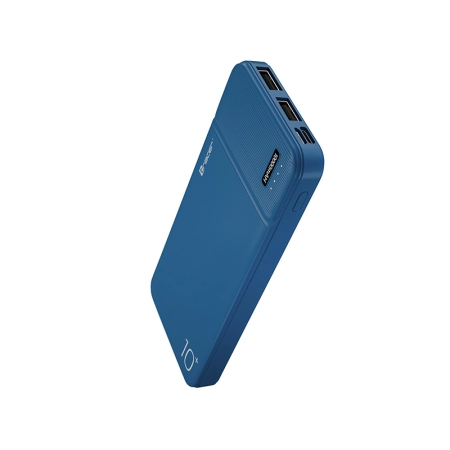 Power bank TRACER 10000 mAh 2A slim BLUE