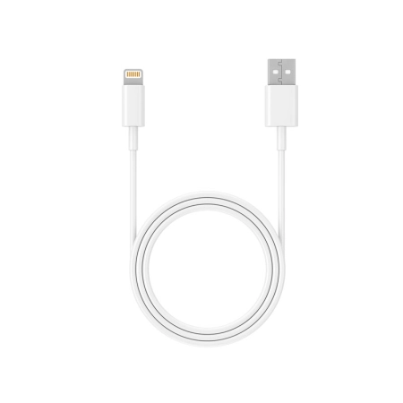Kabel TRACER USB 2.0 iPhone AM - lightning 1,0m WH biały