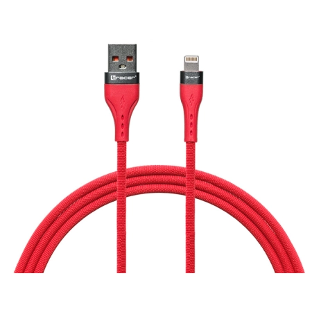 Kabel TRACER USB A - Lightning 1m RD