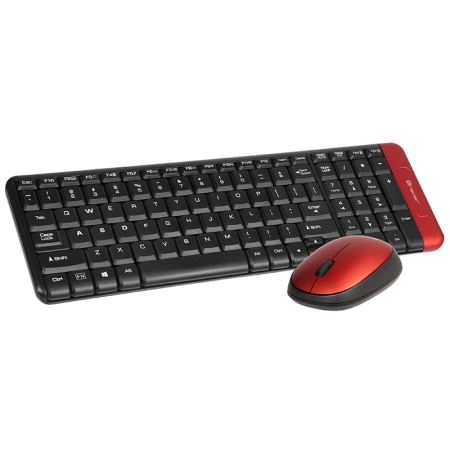 Zestaw klawiatura + mysz TRACER Colorado Cinnabar Red RF Nano