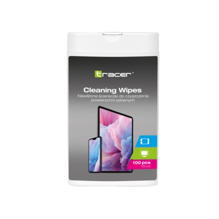 Chusteczki czyszczące TRACER LCD 100 mini