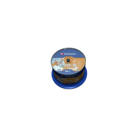 DVD-R VERBATIM 16x Cake 50Pack Print 43533