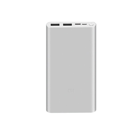 Power Bank XIAOMI MI 18W Fast Charge Power Bank 3 10000 mAh, SILVER