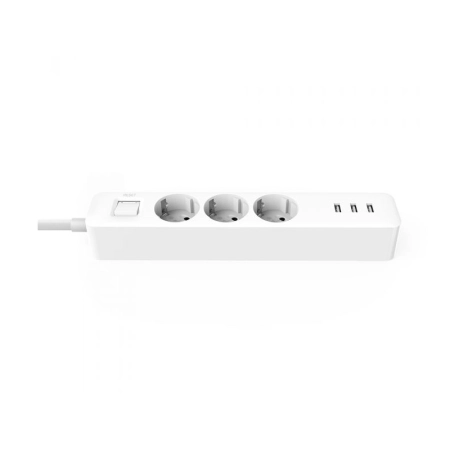 Listwa zasilająca XIAOMI Power Strip 1.4 m White (3x Socket+ 3 x USB) XMCXB04QM