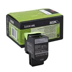 Lexmark Toner 802K 80C20K0 Black 1K CX310dn, CX310n, CX410de, CX410de DSV EG