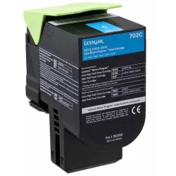 Lexmark Toner 70C20C0 Cyan 1K 702C CS310dn, CS310n, CS410dn, CS410dtn,