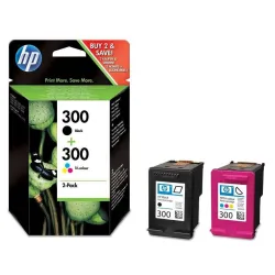HP Tusz nr 300 CN637EE 2pack Black+Kolor
