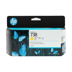HP Tusz nr 738 498N7A Yellow 130ml