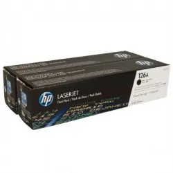 HP Toner nr 126AD CE310AD Black 2pack