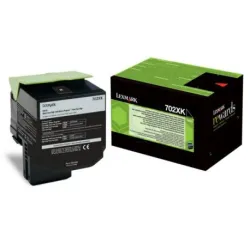 Lexmark Toner 70C2XKE Black 8K 702XKE CS510de, CS510dte