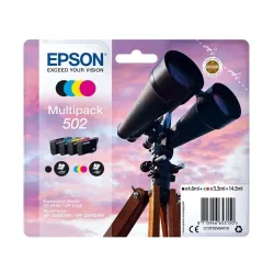 Epson Tusz 502 Stylus T02V640 CMYK 4pack, 550s, 3x3.3/4.6ml