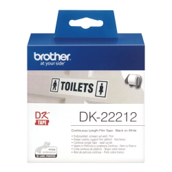 Brother Taśma DK-22212 62mmX15.24m biała