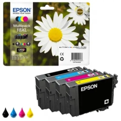 Epson Tusz 18XL T18164 CMYK 3x6,6/11,5ml CMYK 6,6ml T181640