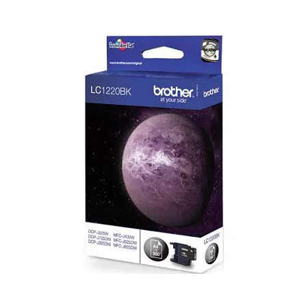 Brother Tusz LC1220BK Black 300str