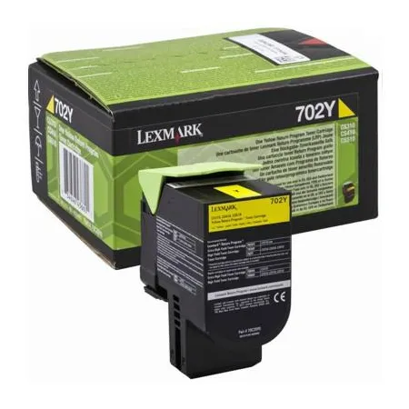 Lexmark Toner 70C20Y0 Yellow 1K 702CY CS310dn, CS310n, CS410dn, CS410dtn