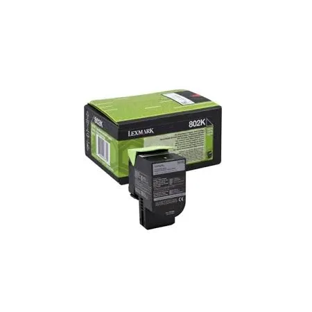 Lexmark Toner 802K 80C20K0 Black 1K CX310dn, CX310n, CX410de, CX410de DSV EG