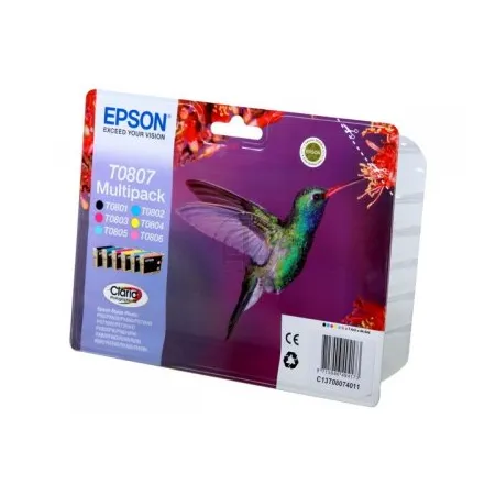 Epson Tusz Claria R265/360 T0807 6pack, 6x7,4ml