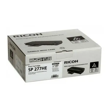 Toner Czarny Oryginał Ricoh SP277HE 408160 do 277NwX 2.6K