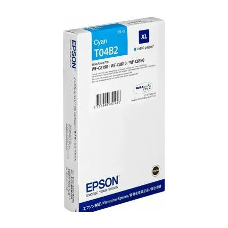 Epson Tusz T04B2 XL Stylus Cyan 4,6K 4600stron