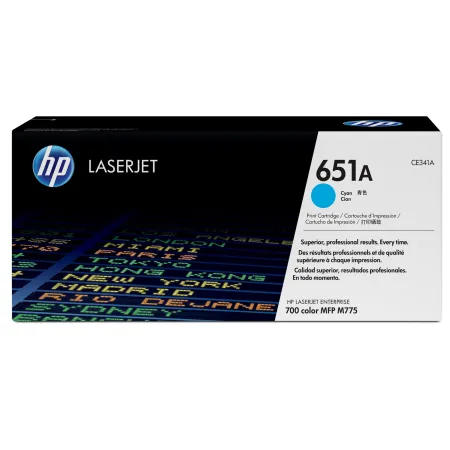 Toner Niebieski Oryginał HP CE341A nr 651A do LaserJet 700 M775 16K