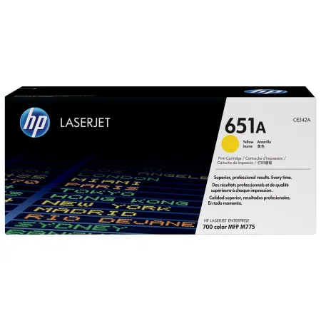 Toner Żółty Oryginał HP CE342A nr 651A do LaserJet 700 M775 16K