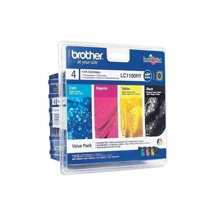 Brother Tusz LC1100 CMYK 4pack HC