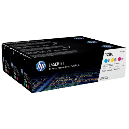 HP Toner nr 128A CF371AM 3pack CMY