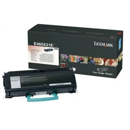 Toner Czarny Oryginał do Lexmark E460X31E 15K 15K